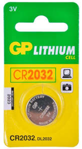 Батарейка литиевая GP СR2032-С1 BL-1